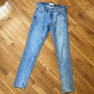 Levi’s Altered 711 Skinny Jeans